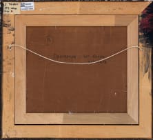 Gregoire Boonzaier; Abstraksie: Wit Beker and Vrugte (Abstract: White Jug and Fruit)