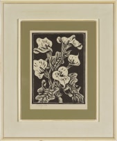 Gregoire Boonzaier; Lilies; Sunflowers; Fuchsia; Moonflowers, four