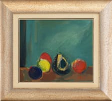 Carl Büchner; Still Life with Fruit