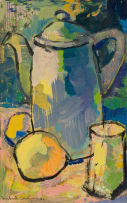 Herbert Coetzee; Still Life with Apples