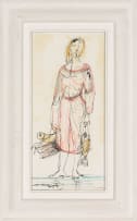 Amos Langdown; Figure with Fish