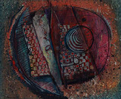 Dirk Meerkotter; Abstract in Red and Green