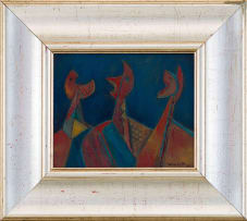 Dirk Meerkotter; Abstract Red Figures