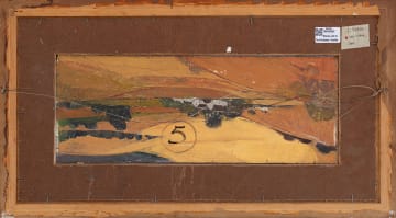 Piet van Heerden; Landscape with Mountains in the Distance