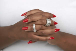 Diamond eternity band