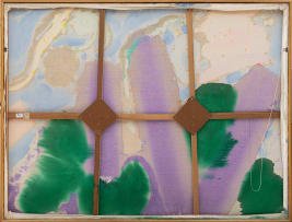Kevin Atkinson; Abstract in Purple and Green