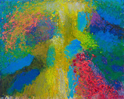 Lettie Gardiner; Colourful Abstract Composition
