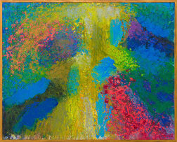 Lettie Gardiner; Colourful Abstract Composition
