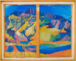 Lettie Gardiner; Colourful Abstract Composition