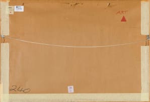 Andrew Verster; Tapestry of Landscape with Trees and Bushes; Study for Tapestry of Landscape with Trees and Bushes, two