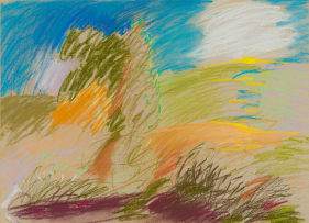 Kevin Atkinson; Landscape with Tree in the Foreground