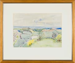 Rain Battiss; Coastal Landscape