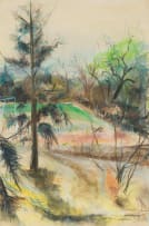 Thomas Rulani Nkuna; Landscape with Soccer Field