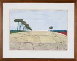 Pieter van der Westhuizen; Tree-lined Field