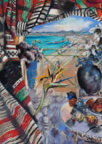 Louis Jansen van Vuuren; View of Table Bay Harbour