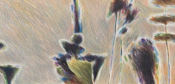 Andrew Verster; Composition with Trees and Bushes II