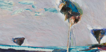 Andrew Verster; Grey Coastal Landscape