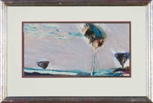 Andrew Verster; Grey Coastal Landscape