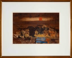 Peter Webber; Abstract Mountainous Landscape