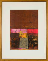 Peter Webber; Abstract in Red and Brown