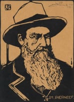 Jacob Hendrik Pierneef; Portret van 'n Voortrekker (Portrait of a Voortrekker) (Nilant 136)