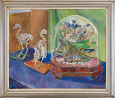 Alexander Podlashuc; Taxidermy Birds and Roots
