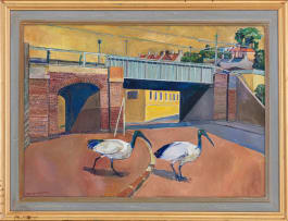 Alexander Podlashuc; Overhead Railway Bridge, Glebe NSW