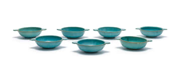 Linn Ware/Ceramic Studio; Soup bowls, seven