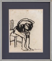 Robert Brooks; Figure Drawings, two