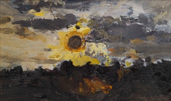 Robert Brooks; Landscape at Sunrise