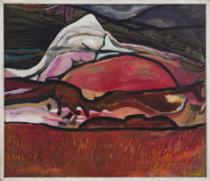 Robert Brooks; Landscape with Mountains