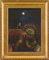 Jennifer Lynne Crooks; Moonlit Cat