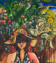 Jennifer Lynne Crooks; The Artist in Her Garden