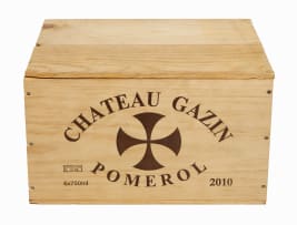 Gazin; Pomerol; 2010; 6 (1 x 6); 750ml
