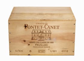 Pontet-Canet; Pauillac; 2010; 6 (1 x 6); 750ml