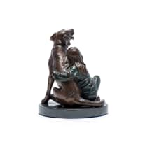 Llewellyn Davies; Girl and Dog