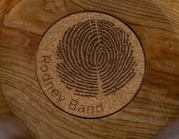 Rodney Band; Wild olive bowl