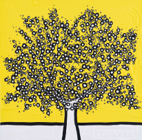 Richard Scott; My Yellow De Stijl Tree