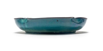 Globe Potteries; Petal-shaped dish