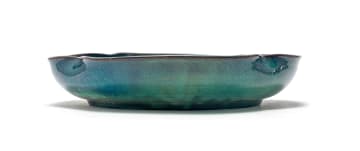 Globe Potteries; Petal-shaped dish