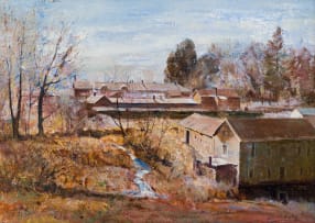 Errol Boyley; Landscape with Houses
