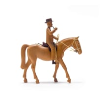 Julius Mfethe; Horse and Rider (with Pipe)
