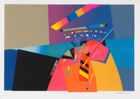 Paul Blomkamp; Abstract Compostion in Colours