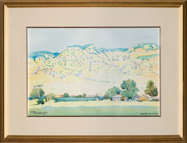 Walter Battiss; Red Rim Mountain