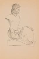 Alexis Preller; Sketch for Wounded Sculpture I