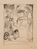 Alexis Preller; Figures by Tombs