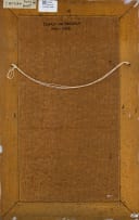 Johan van Heerden; Abstract Composition with Anthropomorphized Door Knocker