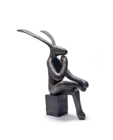 Guy du Toit; Seated Hare