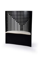 Charles Rennie Mackintosh; 'Willow 1' chair for Cassina, Italy