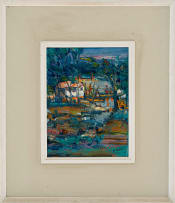 Walter Battiss; River and Houses